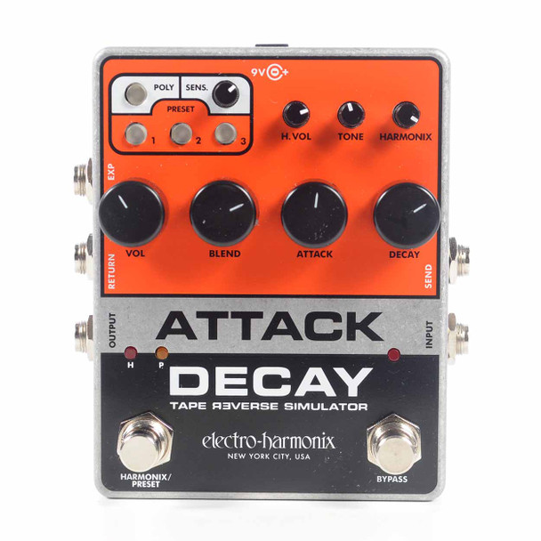 Electro-Harmonix Attack Decay Tape Reverse Simulator USED