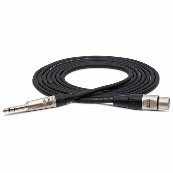 Hosa Pro Balanced Interconnect REAN XLR3F to 1/4 in TRS - 10 ft.