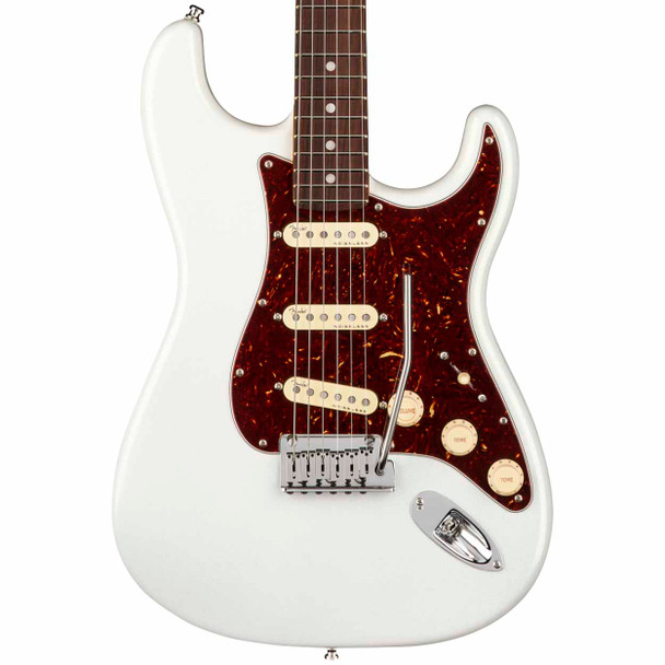 Fender American Ultra Stratocaster - Arctic Pearl Top