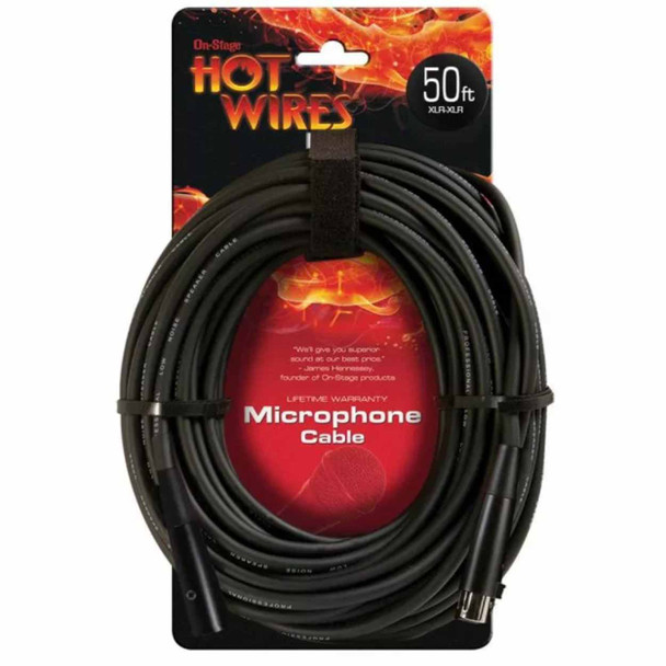 Hot Wires 50' XLR-XLR Microphone Cable