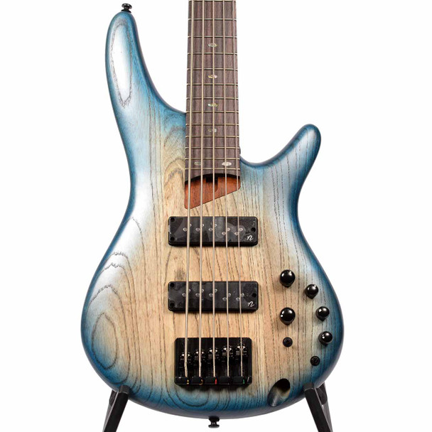 Ibanez SR Standard 5str Electric Bass - Cosmic Blue Starburst Flat Top