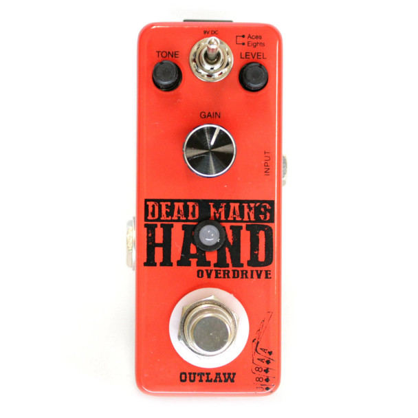 Outlaw Effects Dead Man's Hand 2-Mode Overdrive Pedal