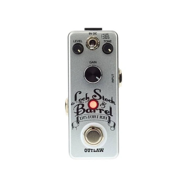Outlaw Effects Lock-Stock-Barrel 3-Mode Distortion Pedal