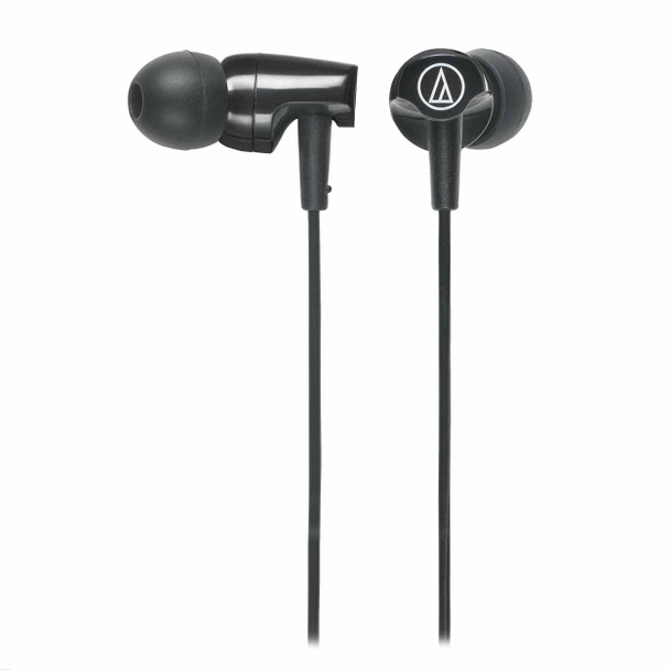 Audio Technica SonicFuel® In-ear Headphones with In-line Mic & Control - Black