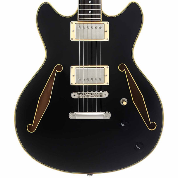 D'Angelico Excel Mini DC Tour - Solid Black