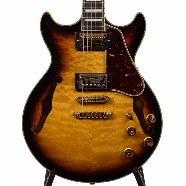 Ibanez AM93QM-AYS Artcore Expressionist Semi-Hollow Electric w/Bag