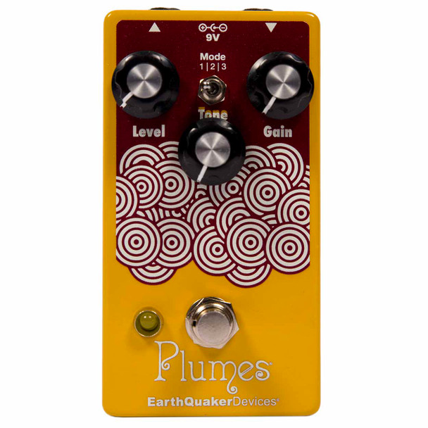 EarthQuakerDevices Plumes 限定カラー Earthquaker Plumes Small Signal Shredder - Custom Color Yellow