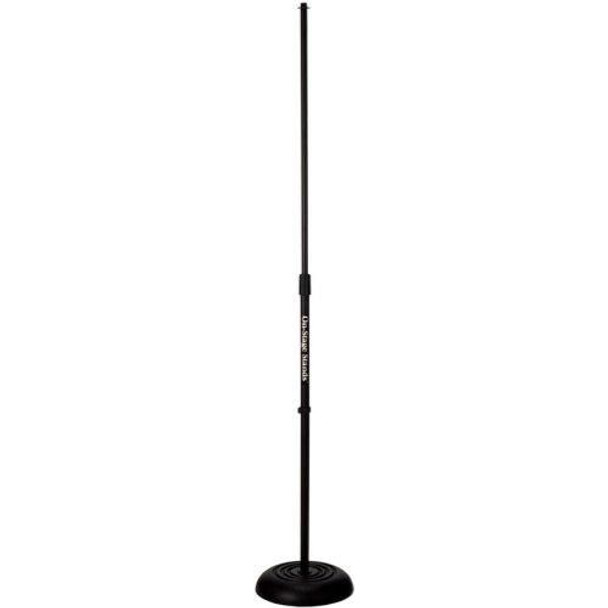 On Stage Round Base Microphone Stand Black