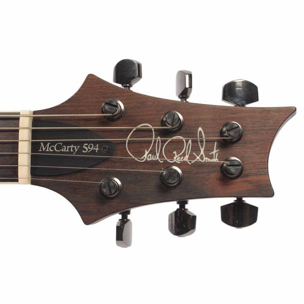 PRS 2017 McCarty 594 Wood Library Electric Guitar w/Case USED Head Front PRS 2017 McCarty 594 Wood Library Electric Guitar w/Case USED Head Front