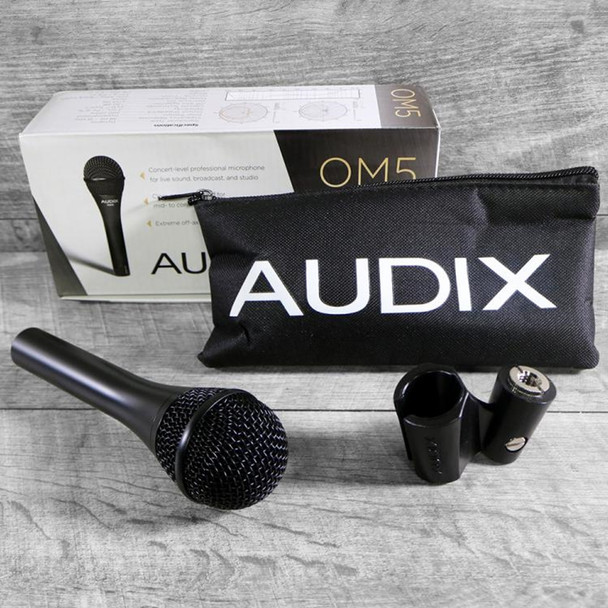 Audix OM5 Professional Dynamic Vocal Microphone