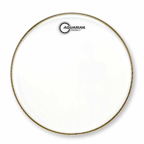 Aquarian Response 2 Clear 14" Drum Head