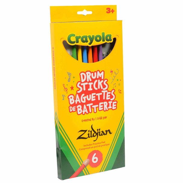 Zildjian x Crayola Kids Drumsticks