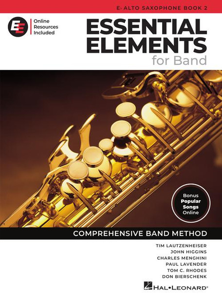 Essential Elements for Band - Book 2 with EEi [Alto Sax]
