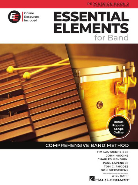 Essential Elements for Band - Book 2 with EEi [Percussion]