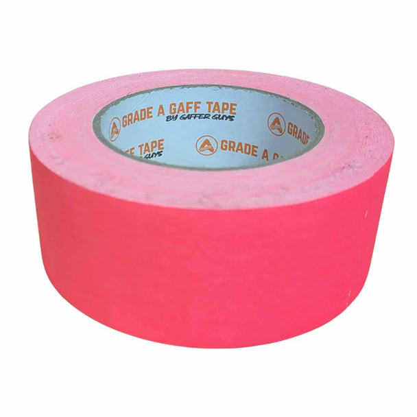 Grade A Gaff Tape 2" Gaff Tape Roll Pink - 30yd