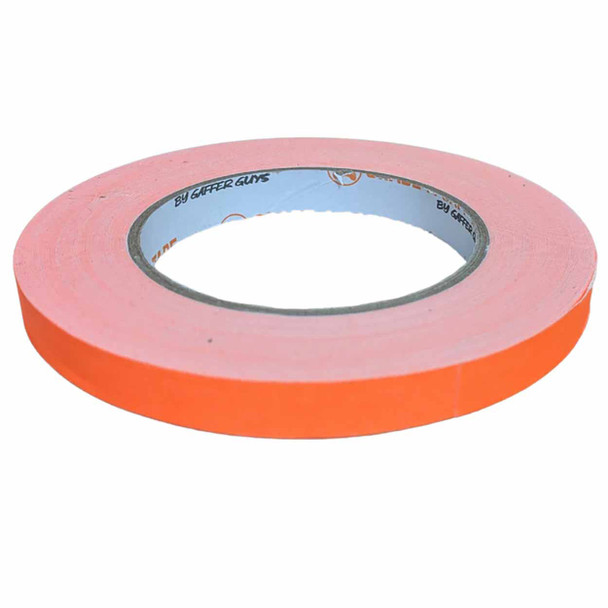 Grade A Spike Tape - Fluorescent Orange 1/2" Gaff Tape - 30 Yard