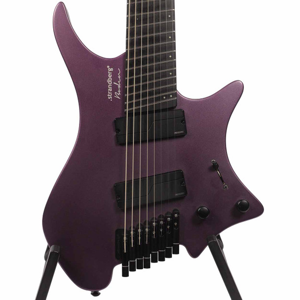 Strandberg Boden 8 Electric Guitar 8 String Purple Metallic w/Bag USED Top