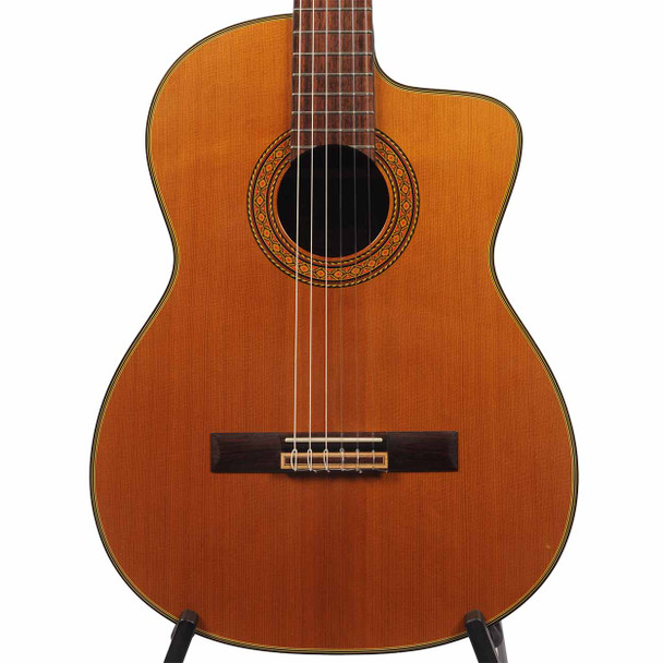 Takamine CD132SC Classical Electric Guitar w/Case USED