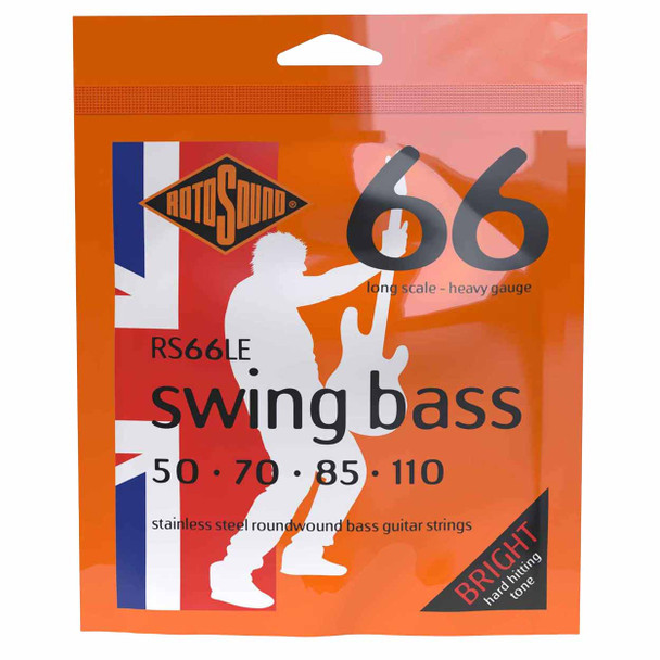 Rotosound Swing Bass 66 Heavy 50-110 Long Scale Strings