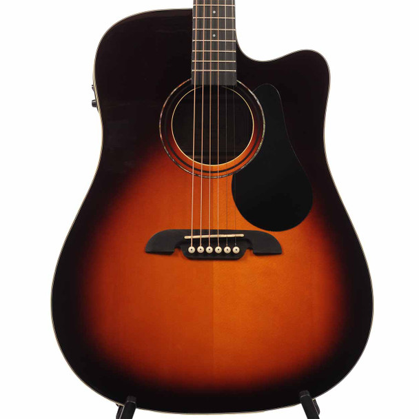 Alvarez Regent Dreadnought Acoustic Electric Guitar w/Cutaway -Sunburst