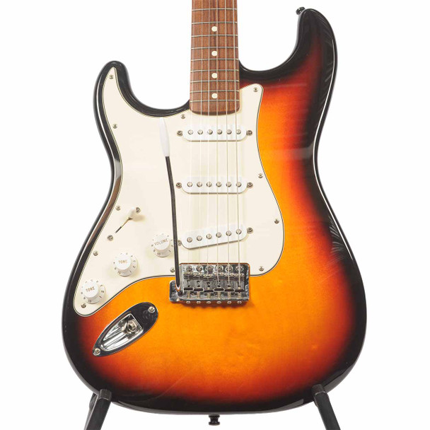 Fender 2002 Stratocaster Mexican Sunburst Lefty Electric Guitar Used
