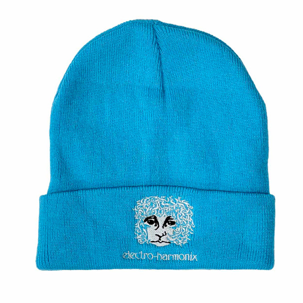 Electro-Harmonix Blue Beanie w/White Logo