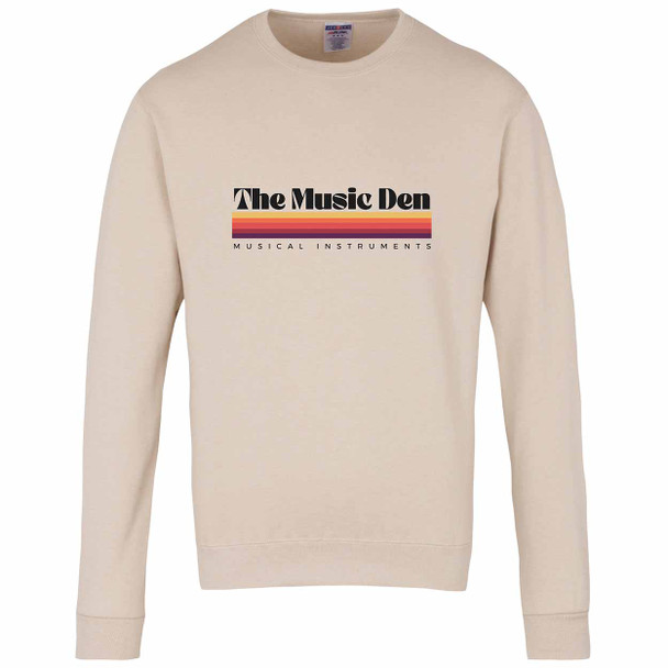 Music Den Retro Crewneck Sweatshirt - X-Large