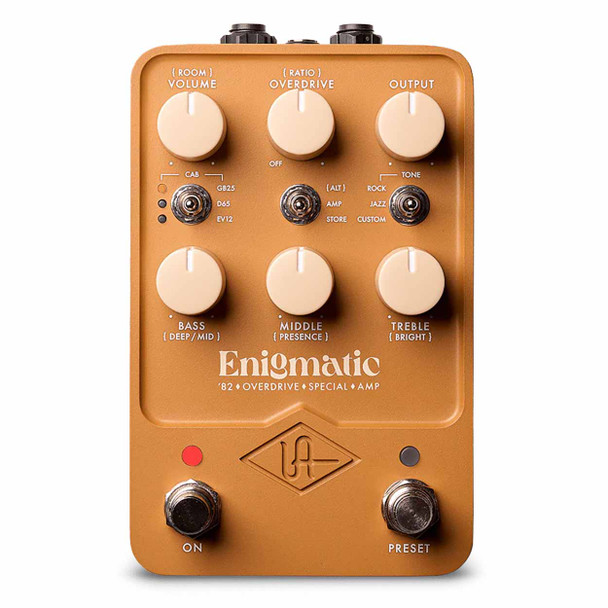 UAFX Enigmatic '82 Overdrive Special Amp Emulation w/Blutooth