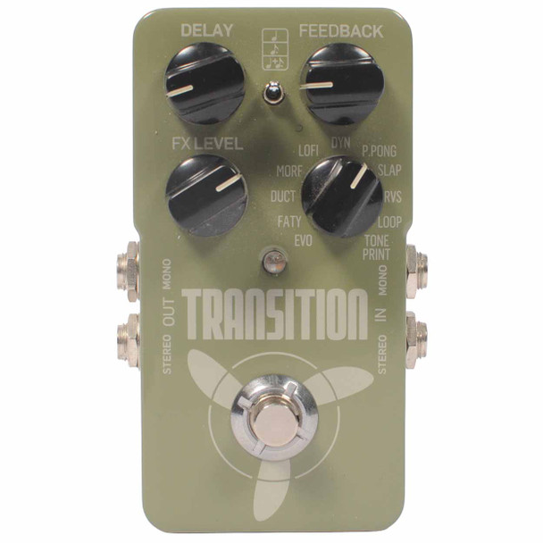 TC Electronic Transition Delay/Reverb Effects Pedal