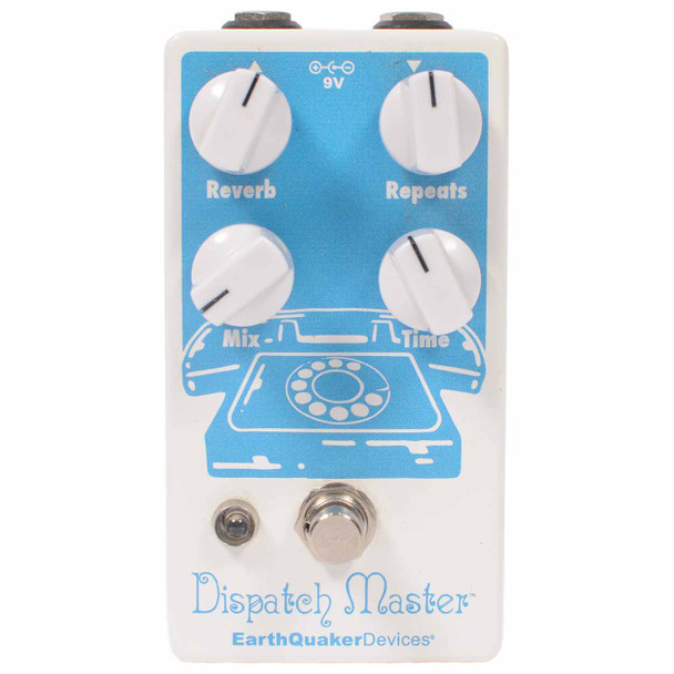 EarthQuaker Devices Dispatch Master Delay and Reverb Effect Pedal Used