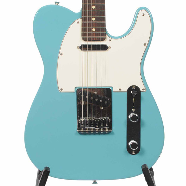 Fender 2024 Player II Aquatone Blue Telecaster Electric Guitar with Bag Used Top