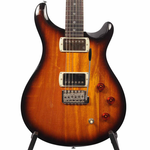 PRS SE DGT Standard Electric Guitar - McCarty Tobacco Sunburst Moons TOp