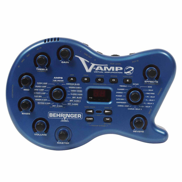 Behringer V-AMP 2 Desktop Virtual Guitar Amp Used