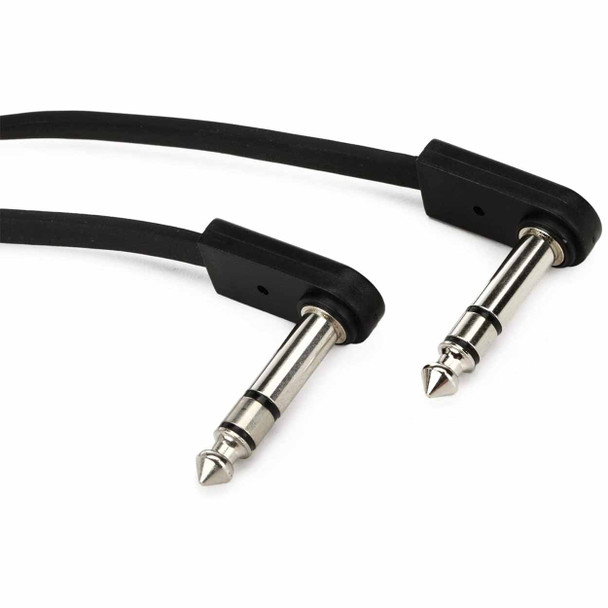 EBS Flat Patch Cable - TRS Stereo Ends. 28 CM