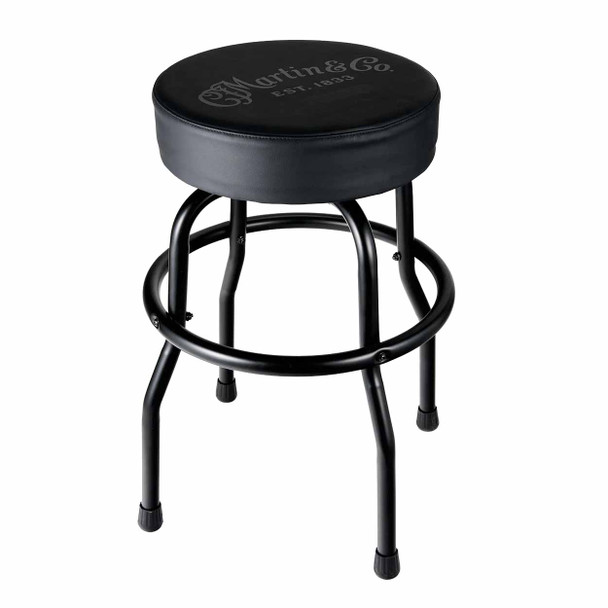 Martin Tone on Tone Barstool - Black