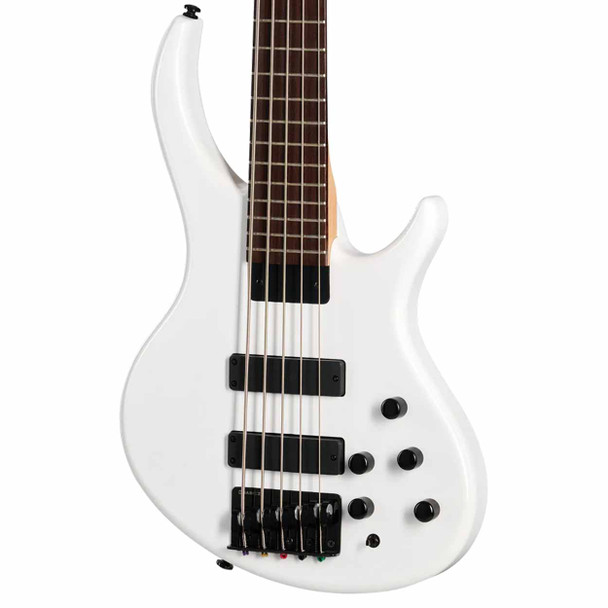 Tobias Killer B V 5-String Electric Bass Guitar - White Pearl