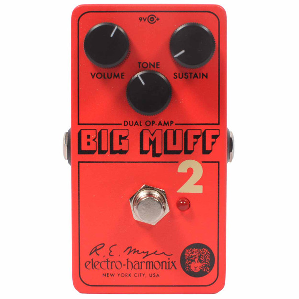 Electro-Harmonix Big Muff 2 Dual Op-Amp Pedal Used - The Music Den