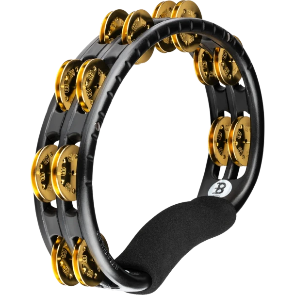 Meinl Percussion Traditional Hand Held ABS Tambourine - Black