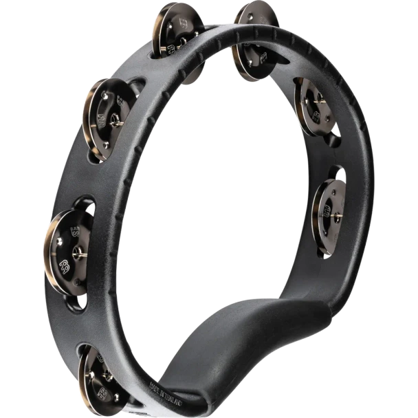 Meinl Percussion Headliner® Series Hand Held ABS Tambourine - Black