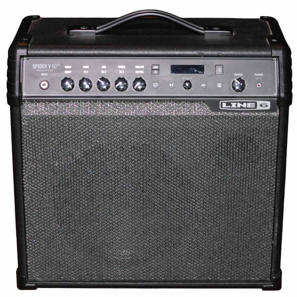 Line 6 Spider V 60 MkII 60-Watt Modeling Combo Amplifier Used card