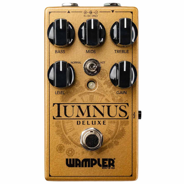 Wampler Tumnus Deluxe Overdrive Pedal with EQ card