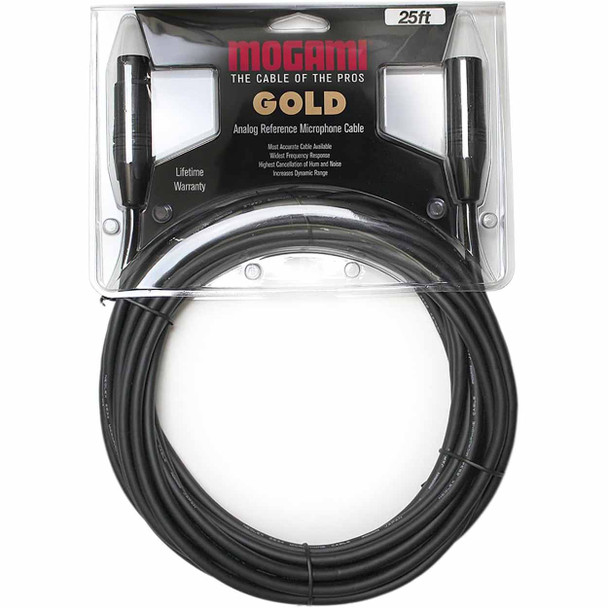 Mogami Gold Studio Microphone Cable - 25ft - The Music Den
