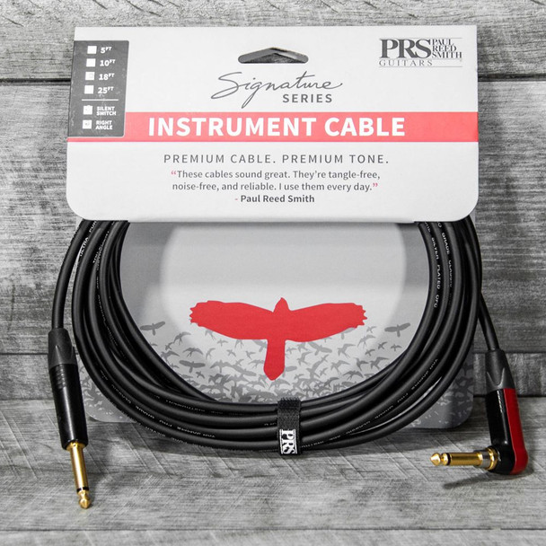 Paul Reed Smith Guitars 18ft Signature Instrument Cable Straight/Angle Silent