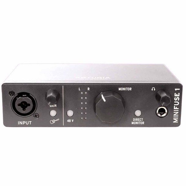 Arturia MiniFuse 1 Black - Audio Interface card