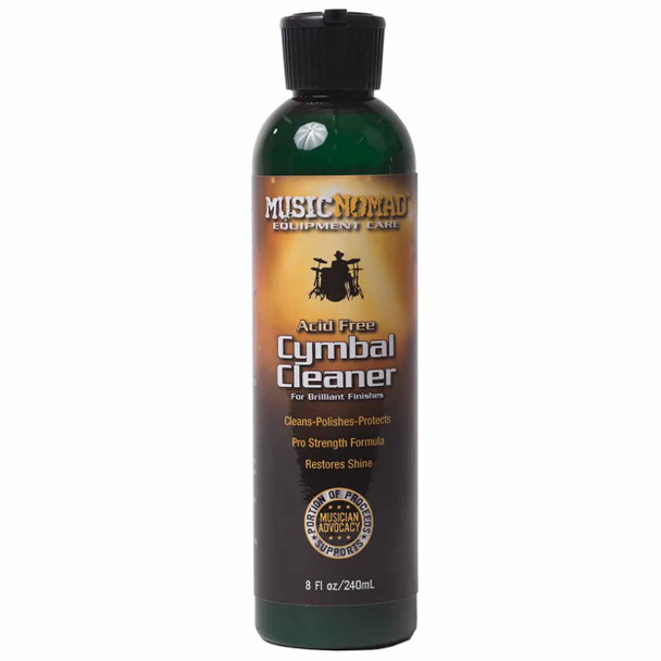 Music Nomad Cymbal Cleaner - Cleans, Polishes & Protects card