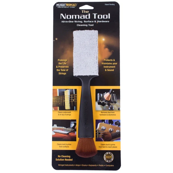 Music Nomad The Nomad Tool - String, Surface & Hardware Cleaning Tool card