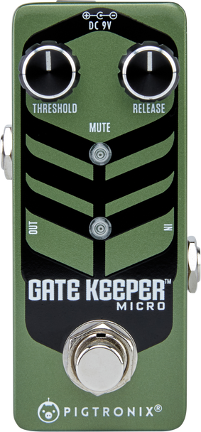 Pigtronix Gate Keeper Mini High Speed Noise Gate Pedal