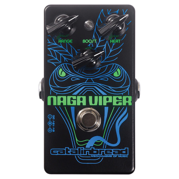 Catalinbread Naga Viper/s黒/9〜18V対応 Catalinbread NAGA VIPER Treble Boost - The Music Den