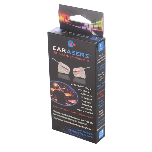 EARasers Musicians Plugs - Large card