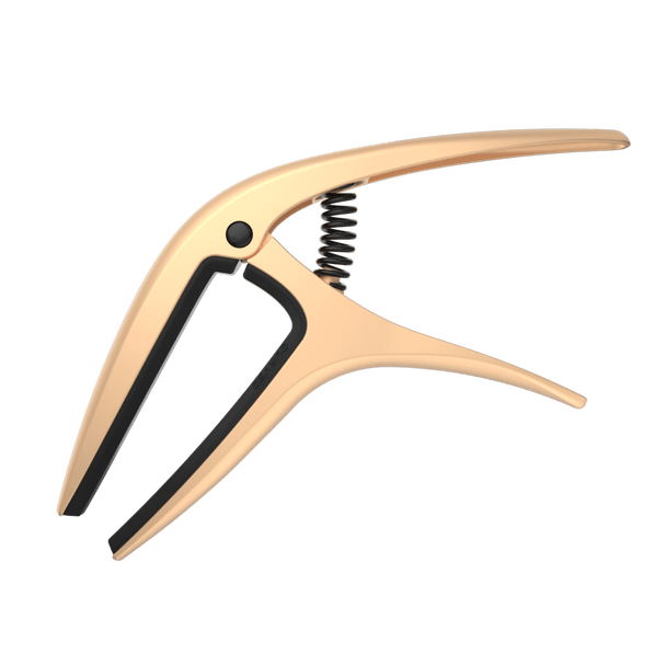 Ernie Ball Axis Dual Radius Capo Gold Satin card